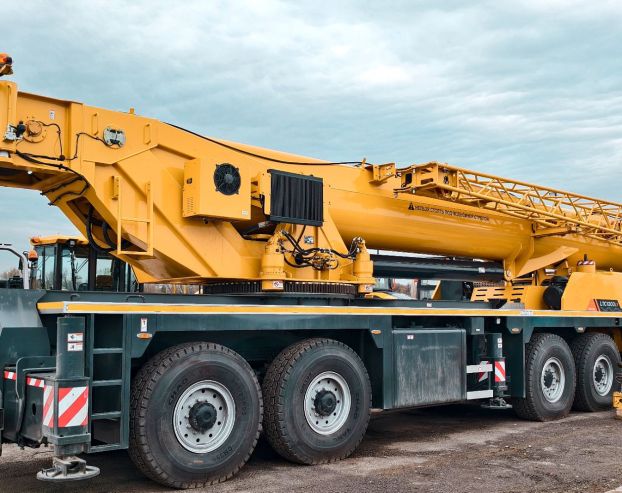 Equipment at the storage site in the Moscow region