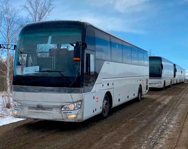 Перегон автобусов своим ходом
